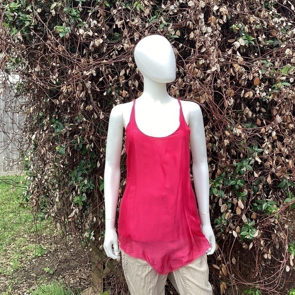 NWOT Sofia BySofia Vigara Elle Sexy Gypsy RacerBack Lined Cami